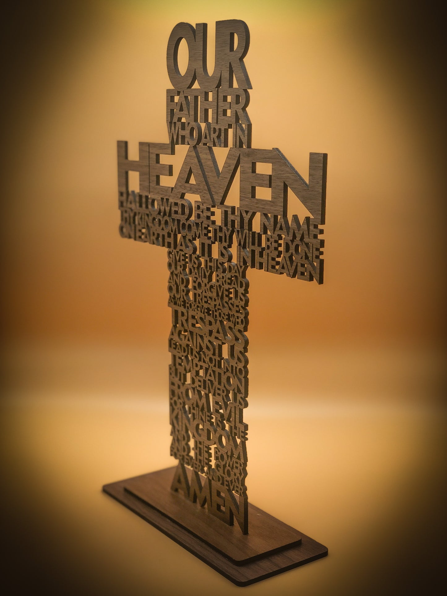 Lord's Prayer Cross