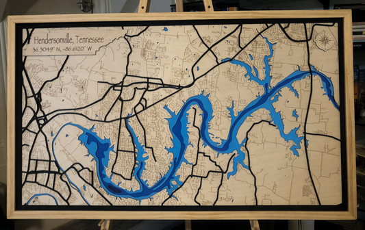 Custom Multi-Layer Bathymetric Maps