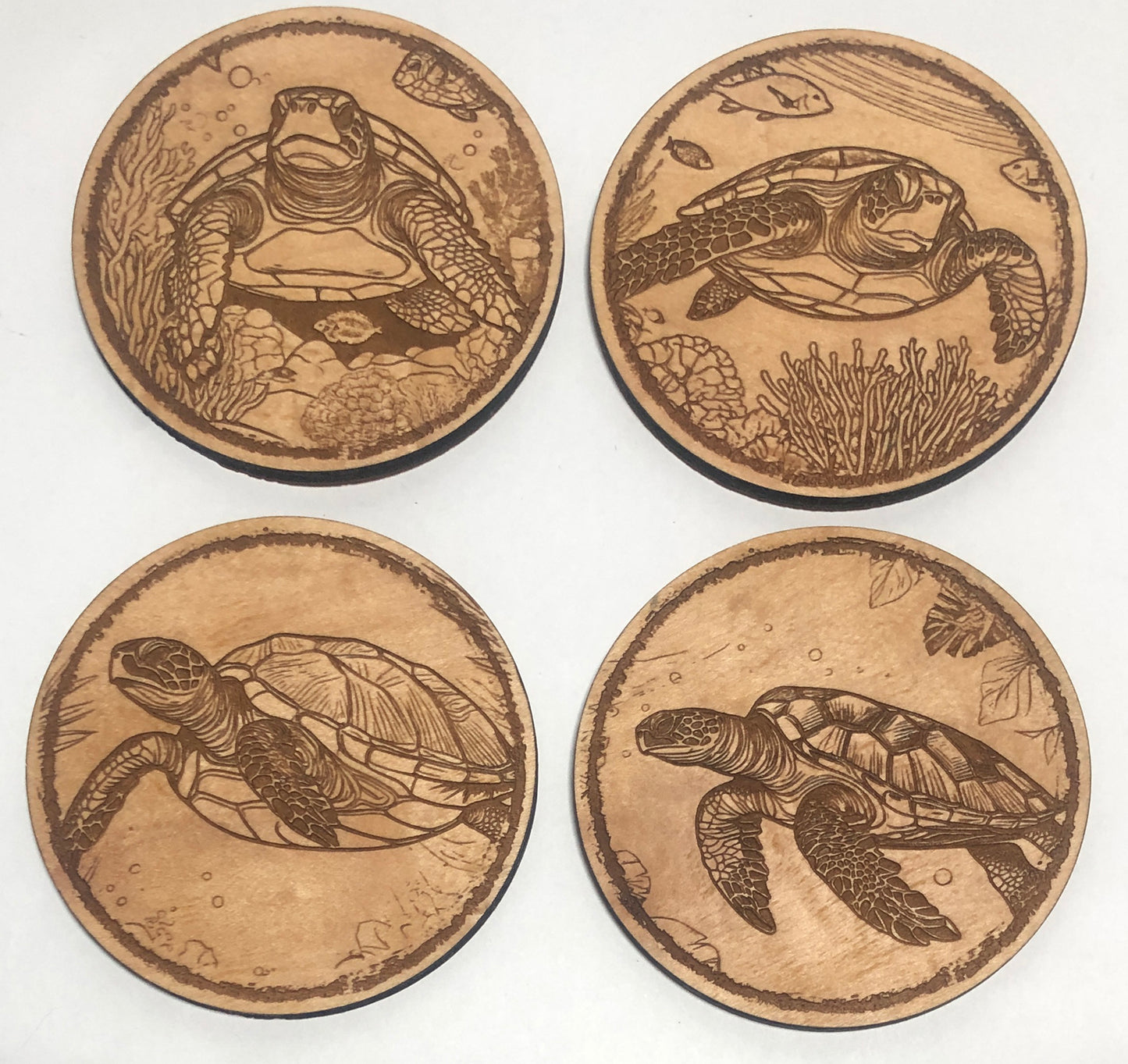 Sea Turtle Coasters
