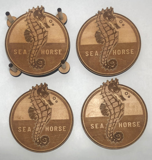 Seahorse Coasters