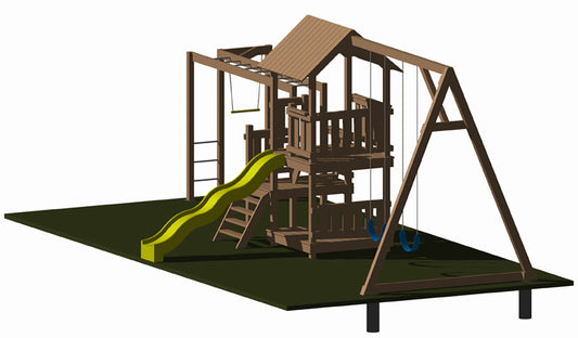 Ultimate play center 3D model view