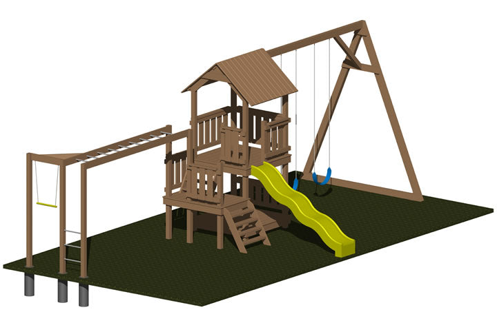 Ultimate play center 3D model view