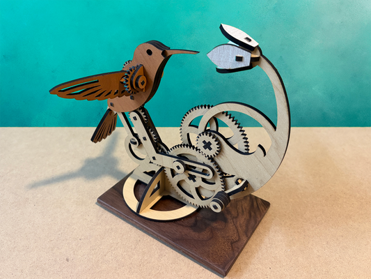 Kinetic Art Hummingbird right view