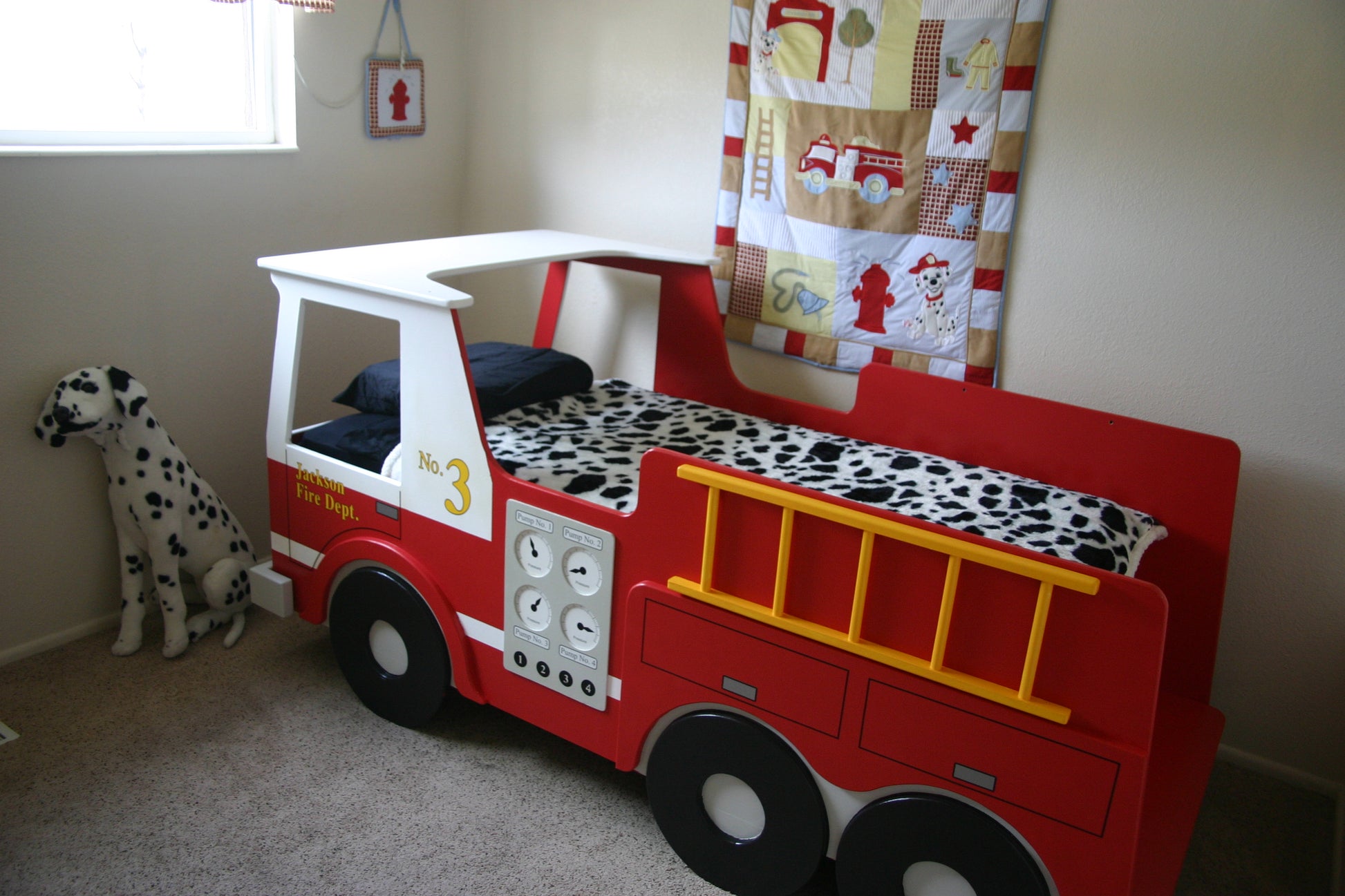 Fire Truck bed picture from customer