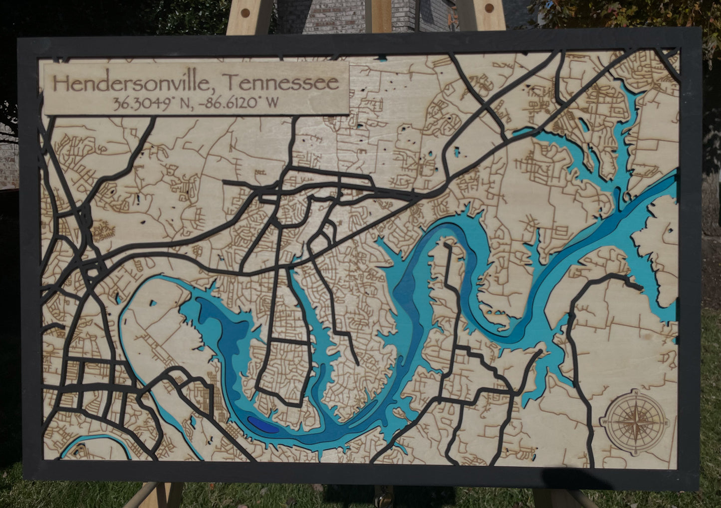Multi-Level Bathymetric Map