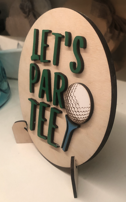 Shelf Signs - Golf Theme