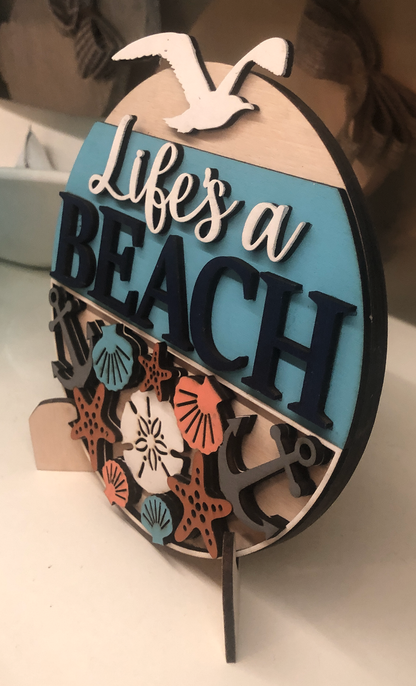Shelf Signs - Beach Theme Group 1
