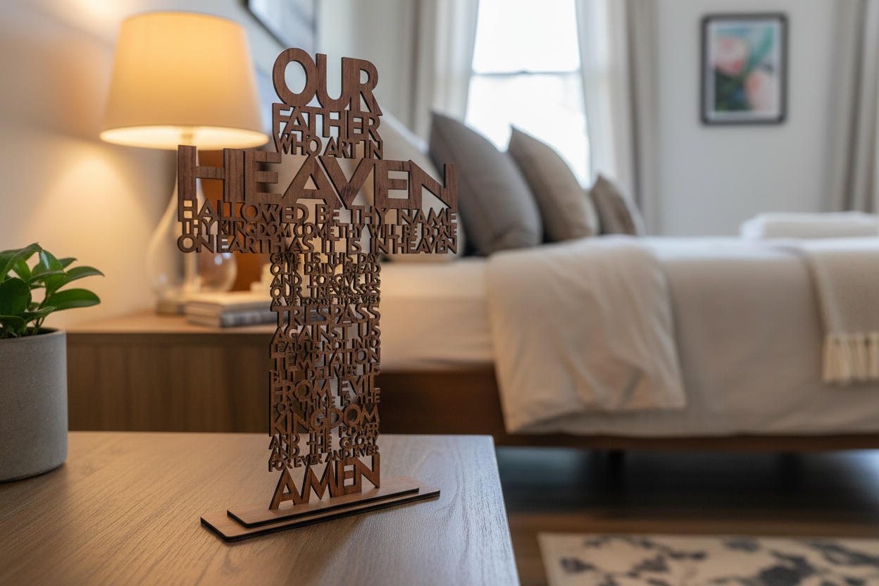 Lord's Prayer Cross