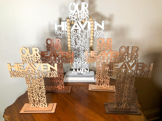 Lord's Prayer Cross