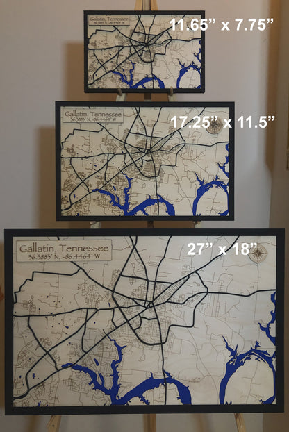 Multi-Level Bathymetric Map