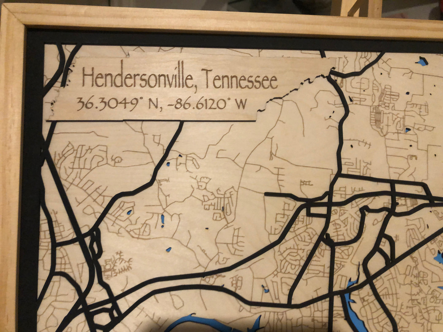 Multi-Level Bathymetric Map