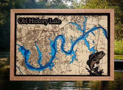 Custom Multi-Layer Bathymetric Maps