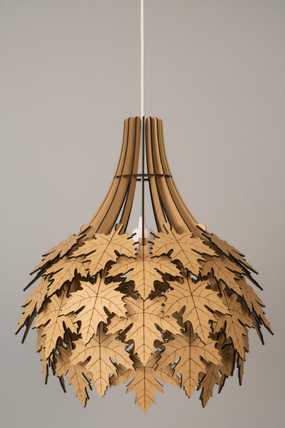 Maple Leaf Hanging Lamp