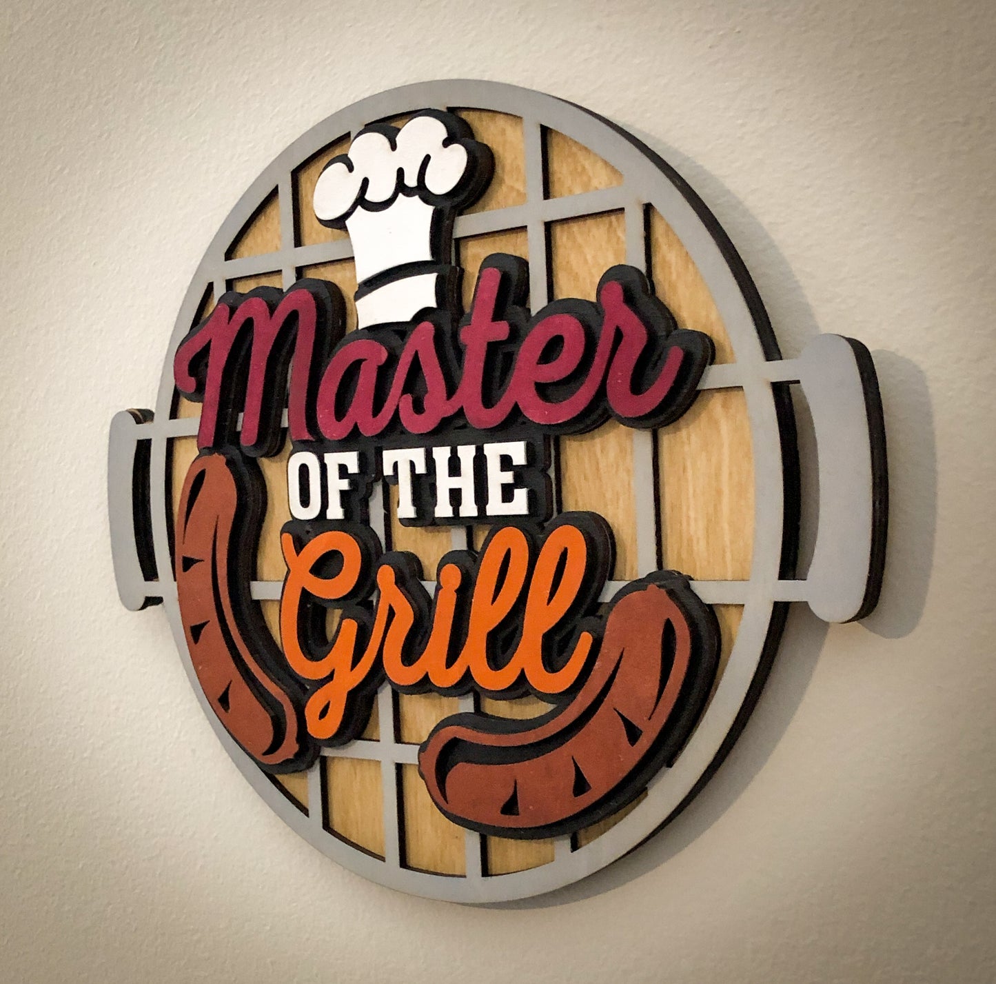 Master of the Grill Sign