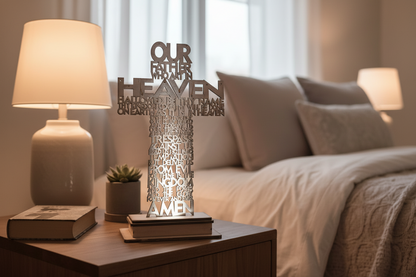 Lord's Prayer Cross (Lighted)