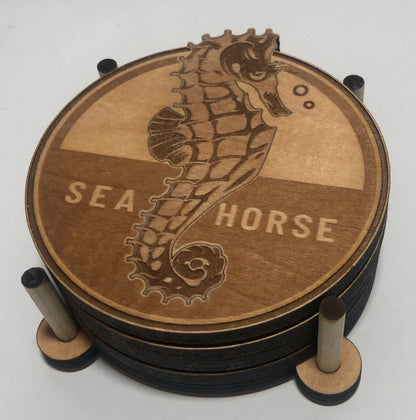 Seahorse Coasters