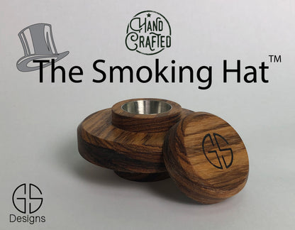Cocktail Smoker in Zebrawood