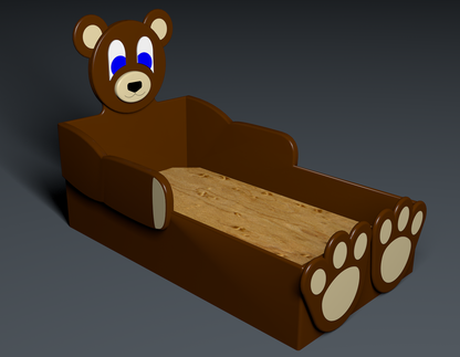 Tedd E. Bed for crib size mattress