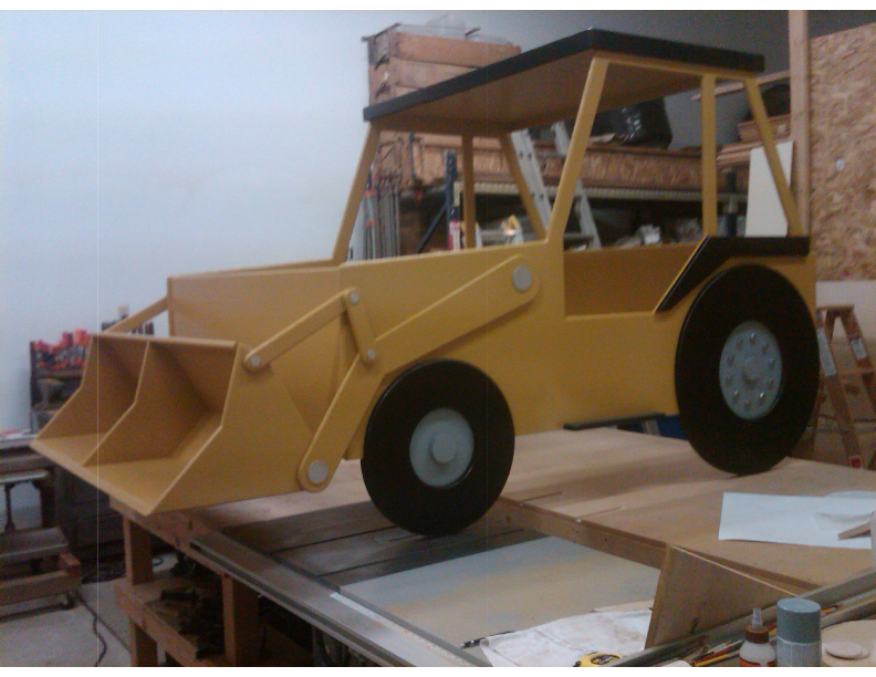 Front End Loader bed picture from customer