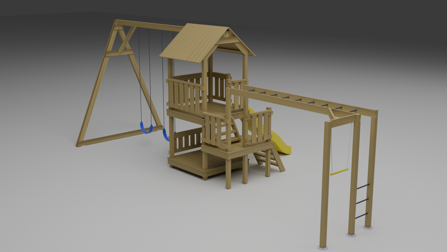 Ultimate Play Center Woodworking Plans