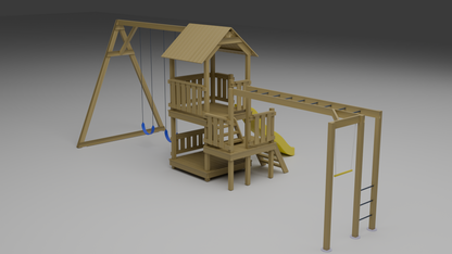 Ultimate Play Center Woodworking Plans