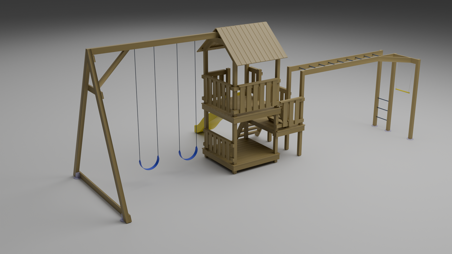 Ultimate Play Center Woodworking Plans