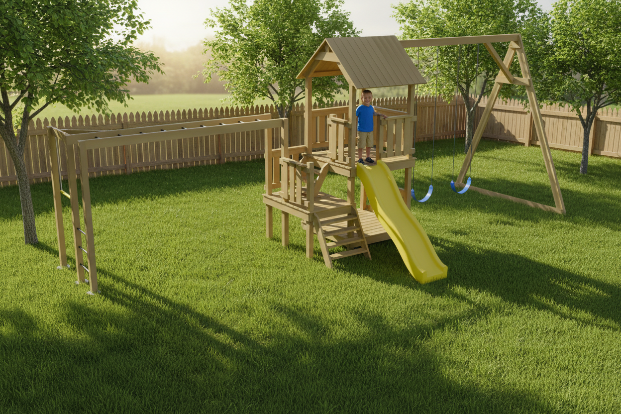 Ultimate Play Center Woodworking Plans