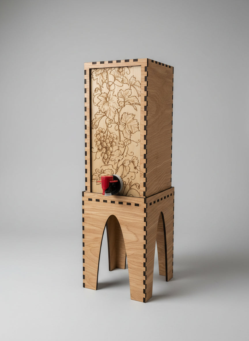 Wine Dispenser – GS Designs Woodworking