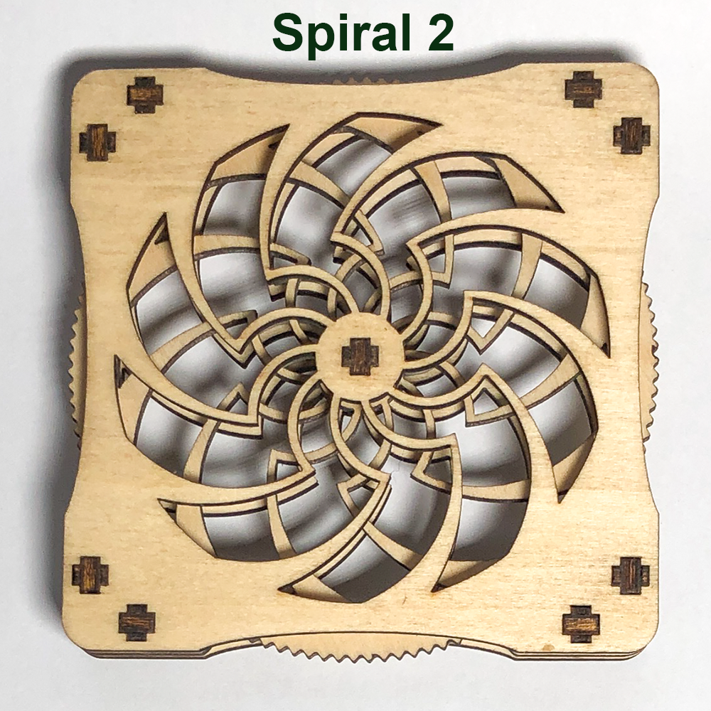 Kinetic Coasters (Set of Four)